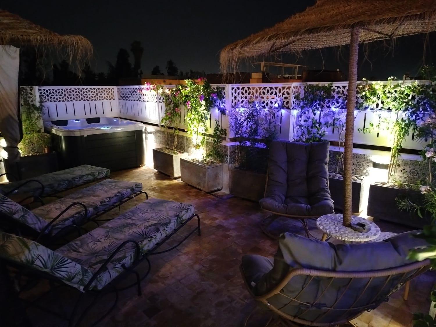 Riad & Spa Sous Le Soleil Chez Jerome Et Pamela Suite Africaine Marraquexe Exterior foto