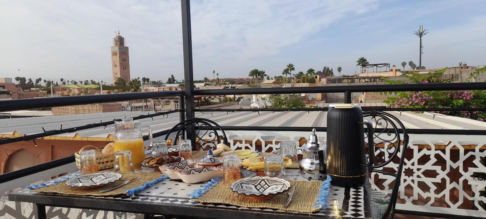 Riad & Spa Sous Le Soleil Chez Jerome Et Pamela Suite Africaine Marraquexe Exterior foto